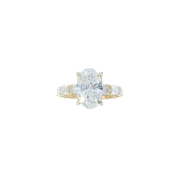 Lab Engagement Ring