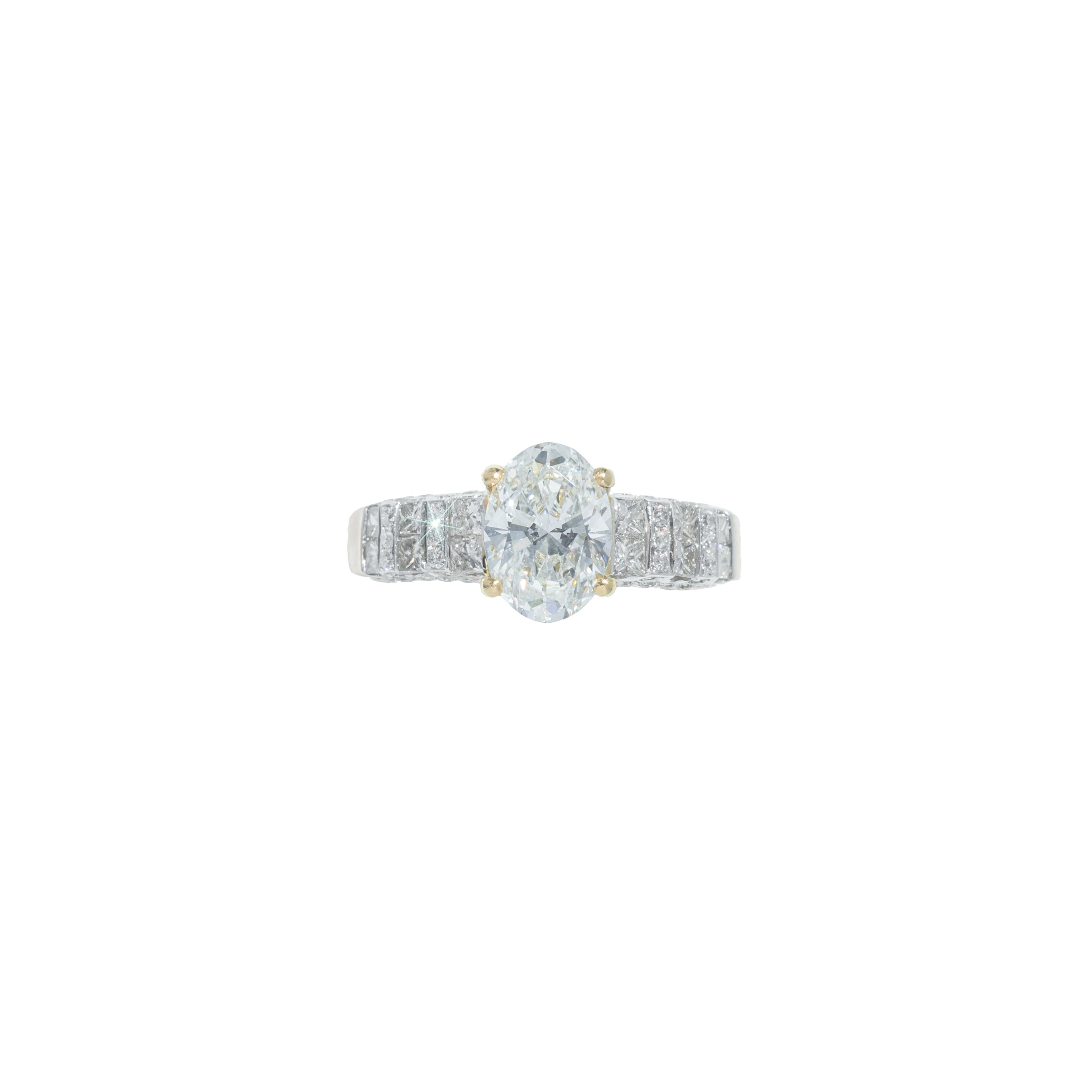 Lab Engagement Ring