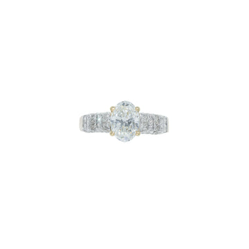 Lab Engagement Ring