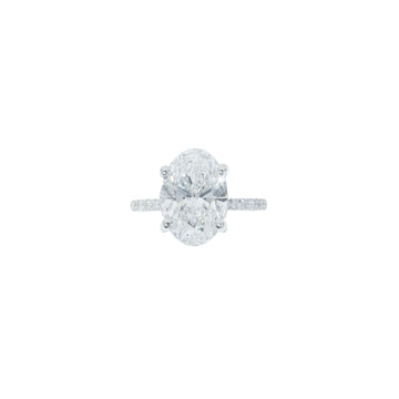 Lab Engagement Ring