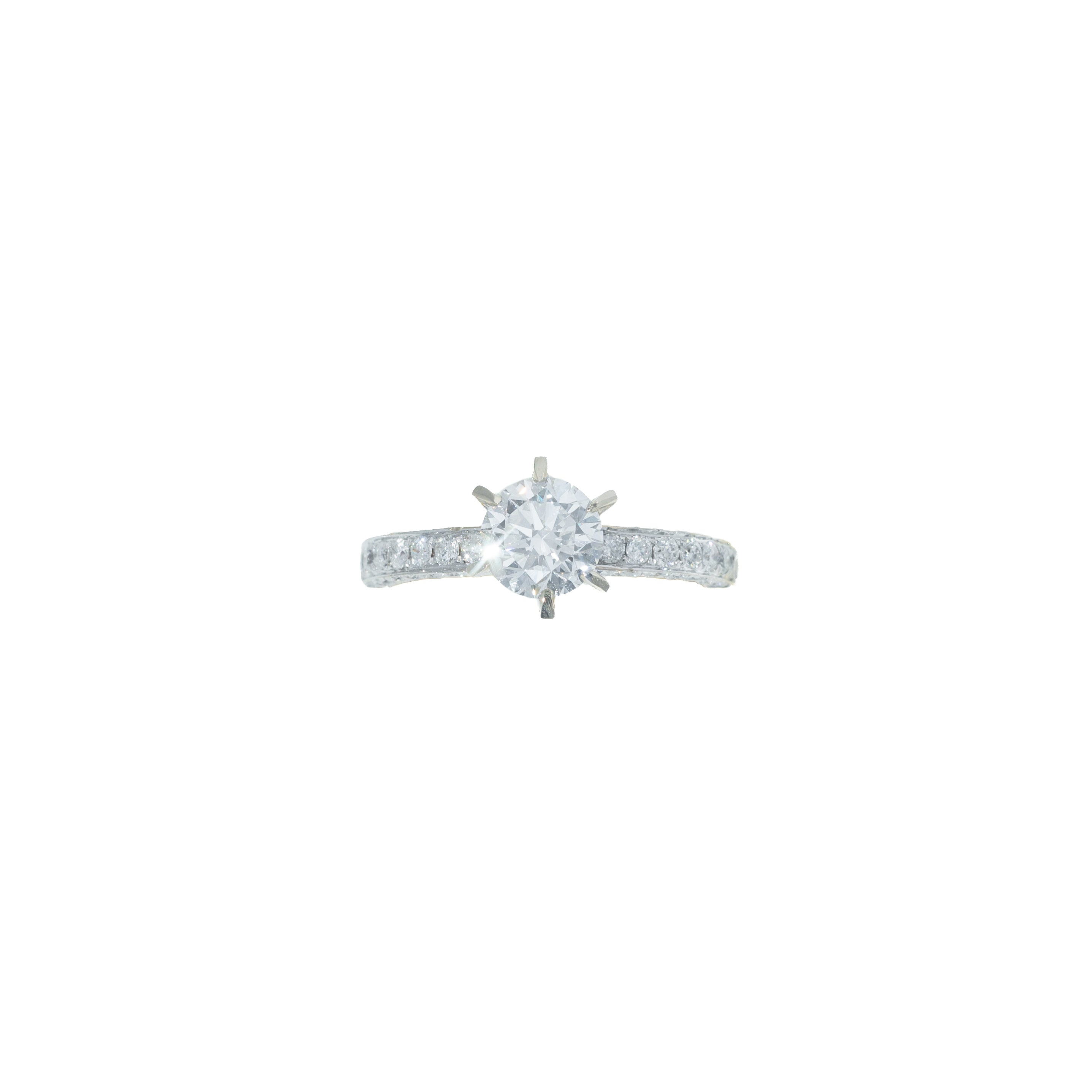 Lab Engagement Ring