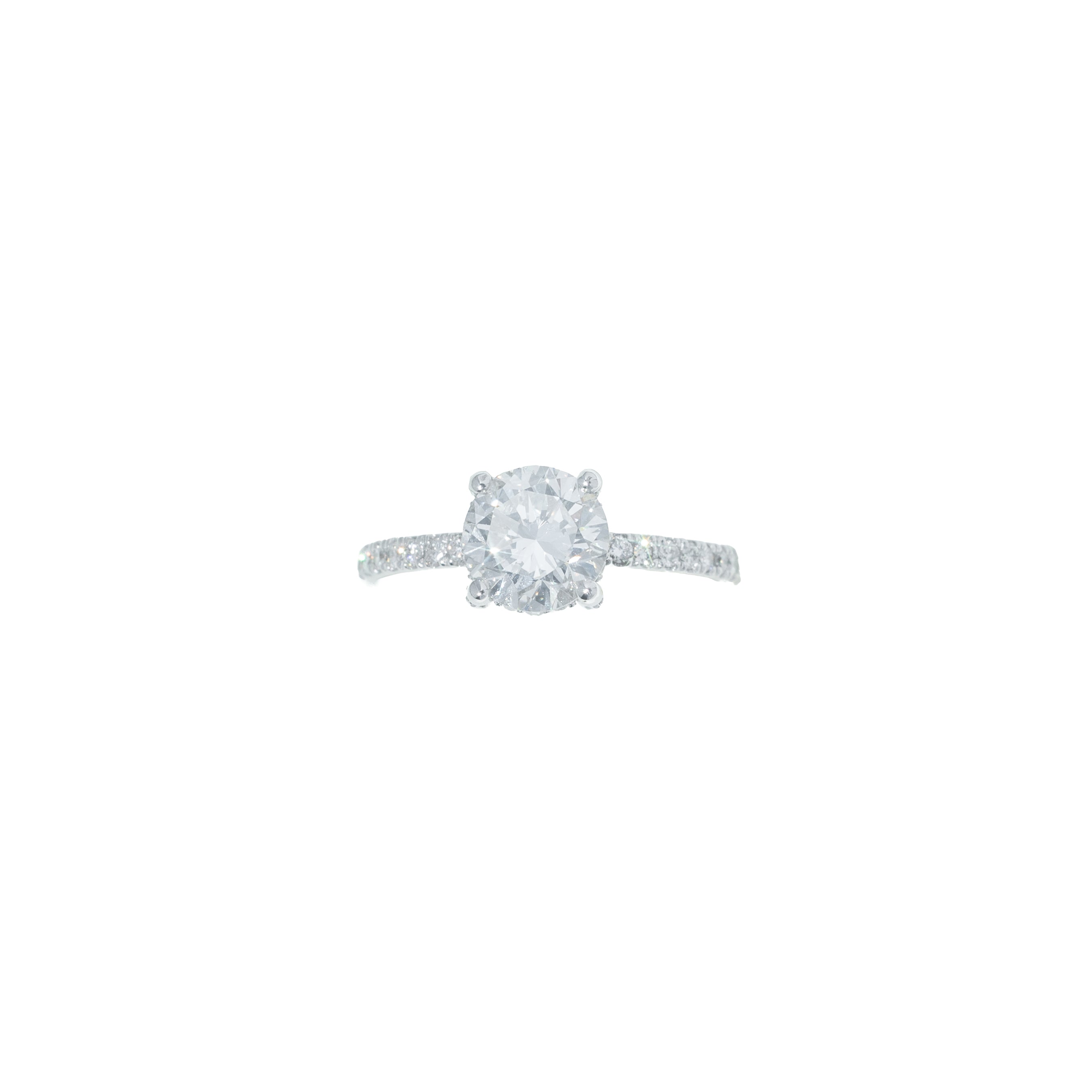 Lab Engagement Ring