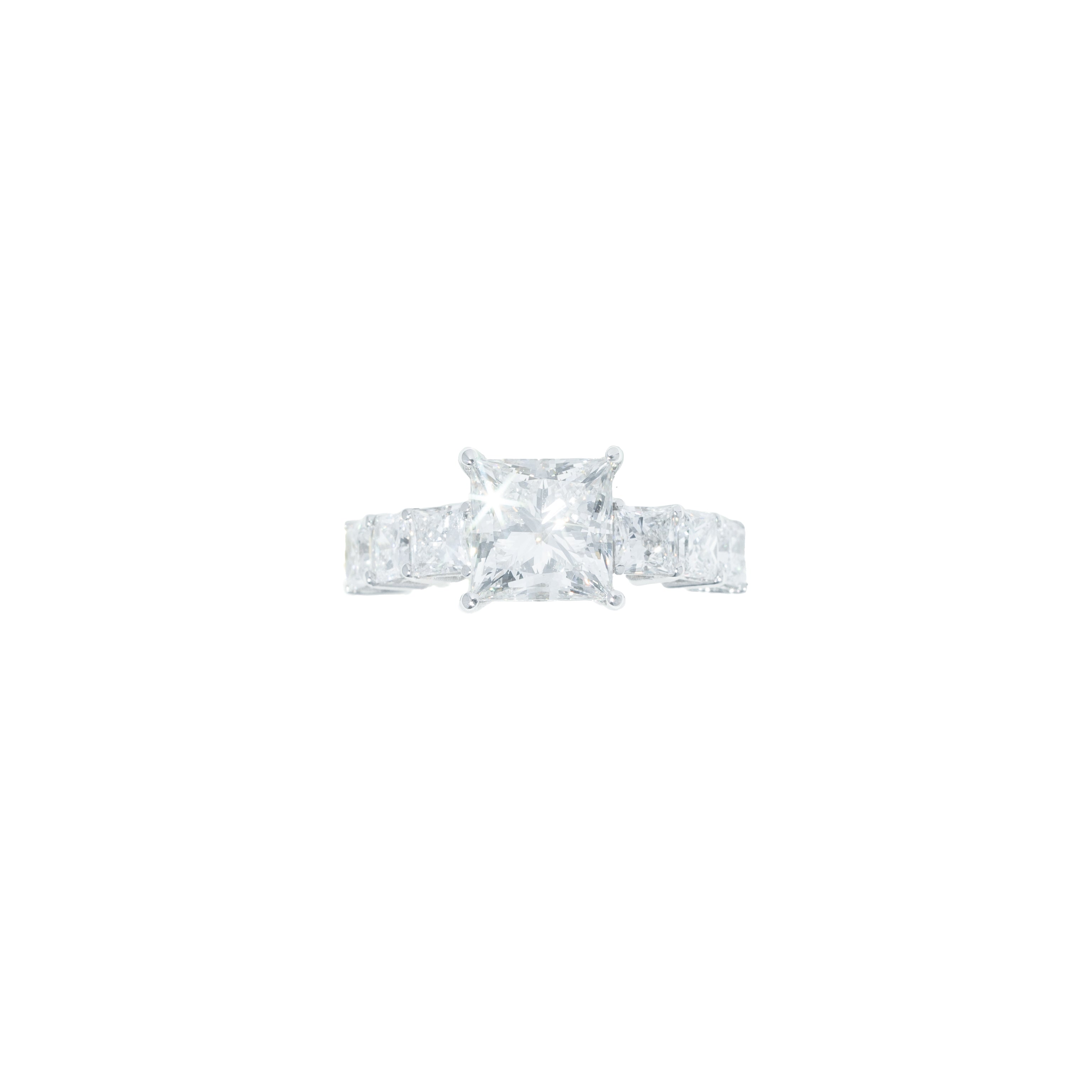 Lab Engagement Ring