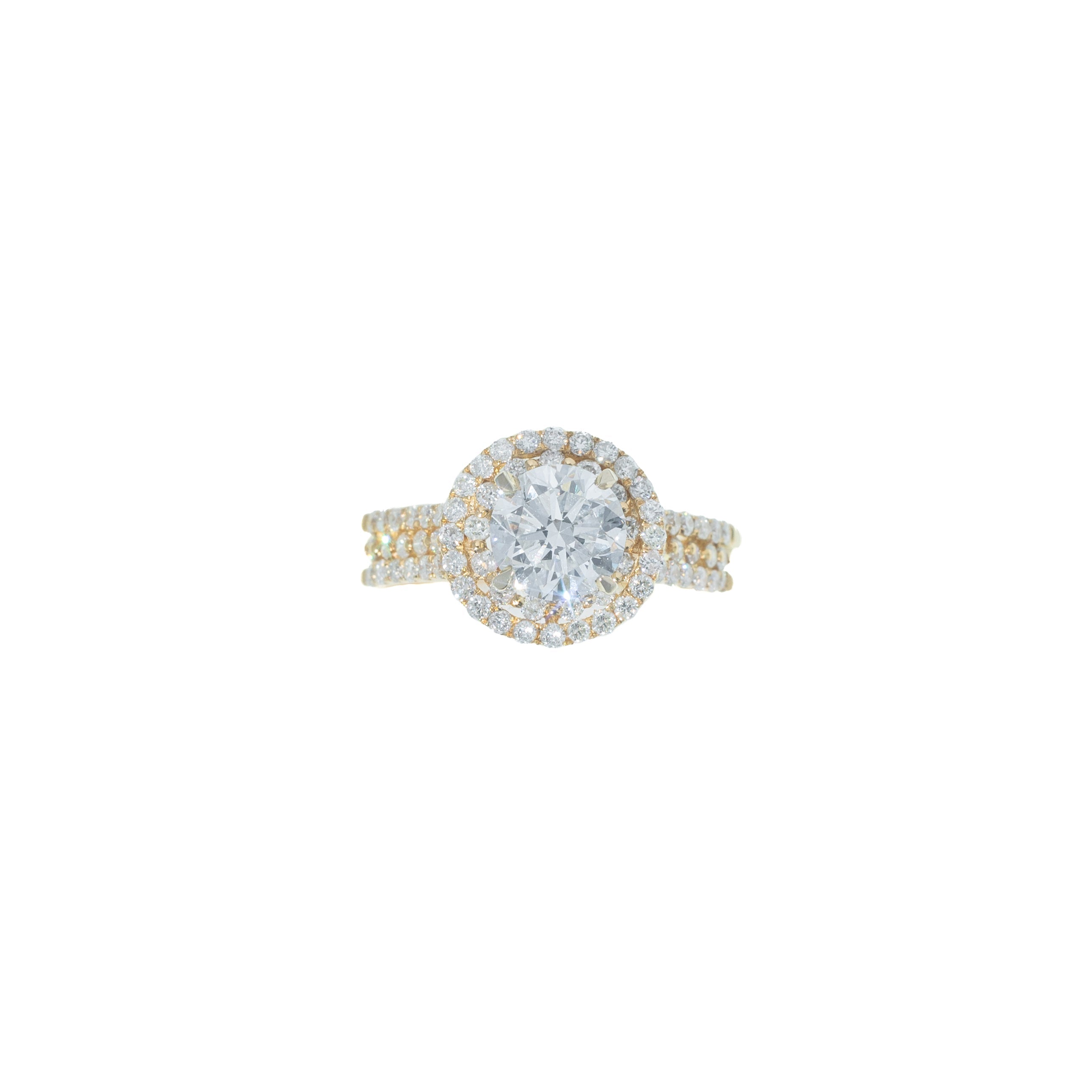 Lab Engagement Ring