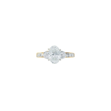 Lab Engagement Ring