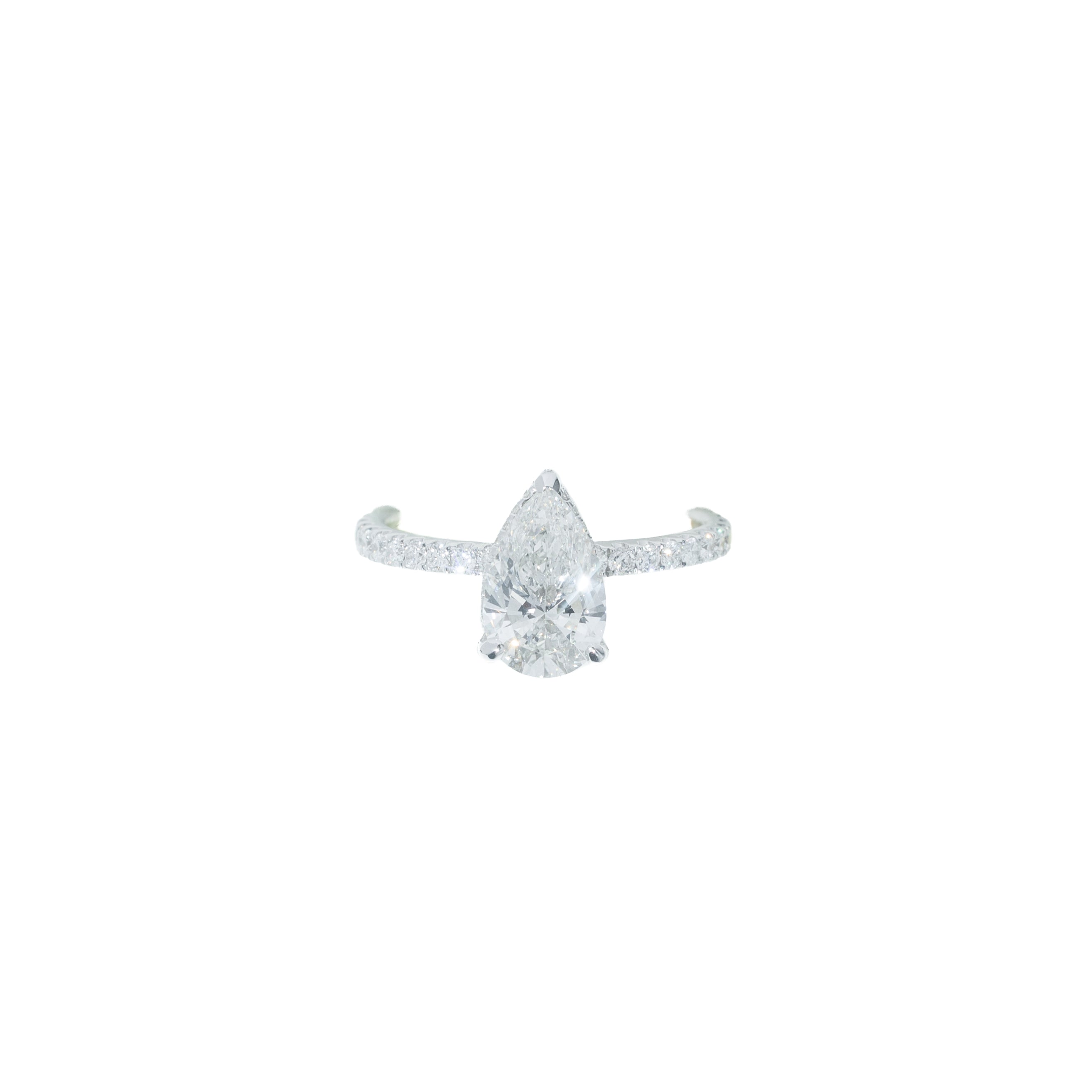 Lab Engagement Ring