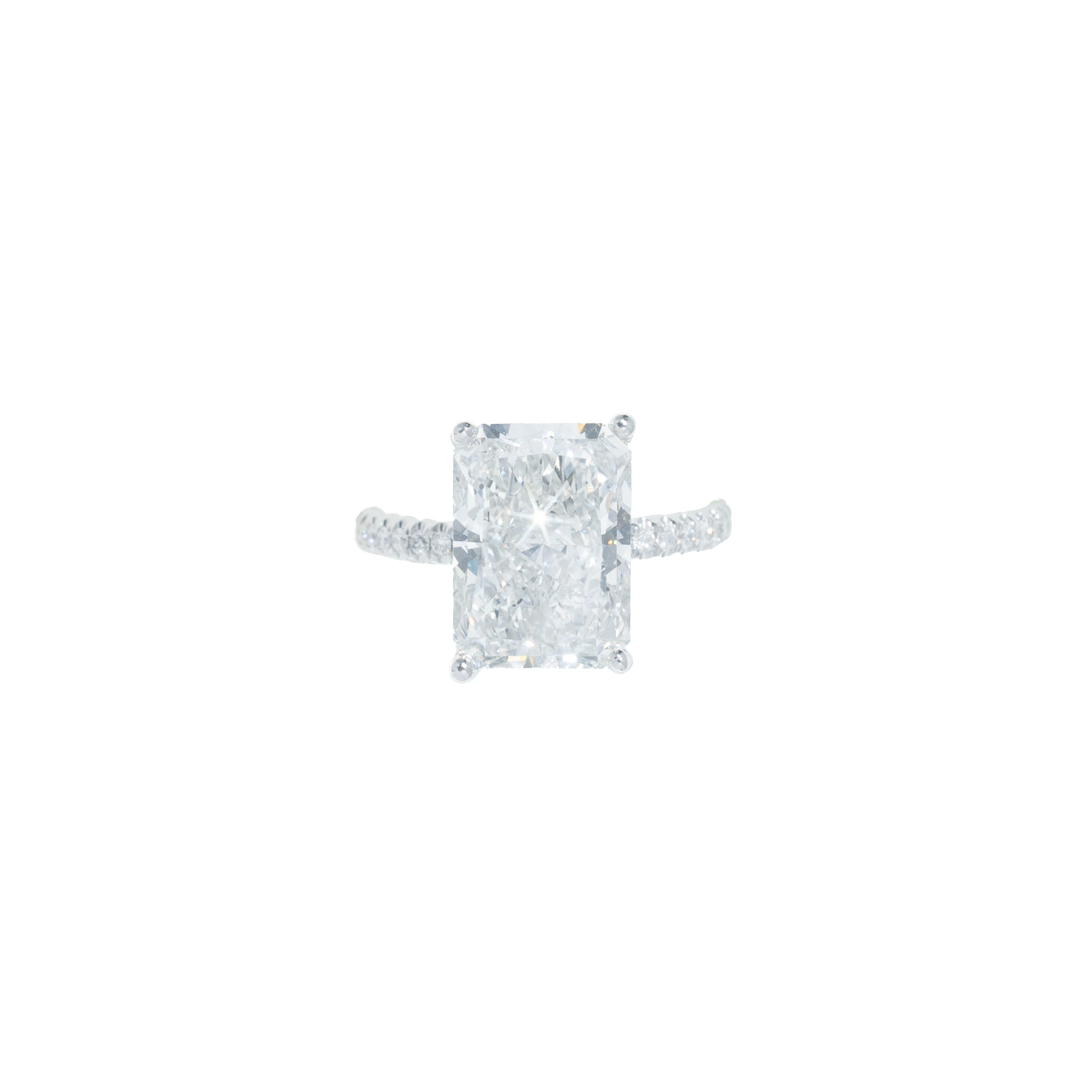 Lab Engagement Ring