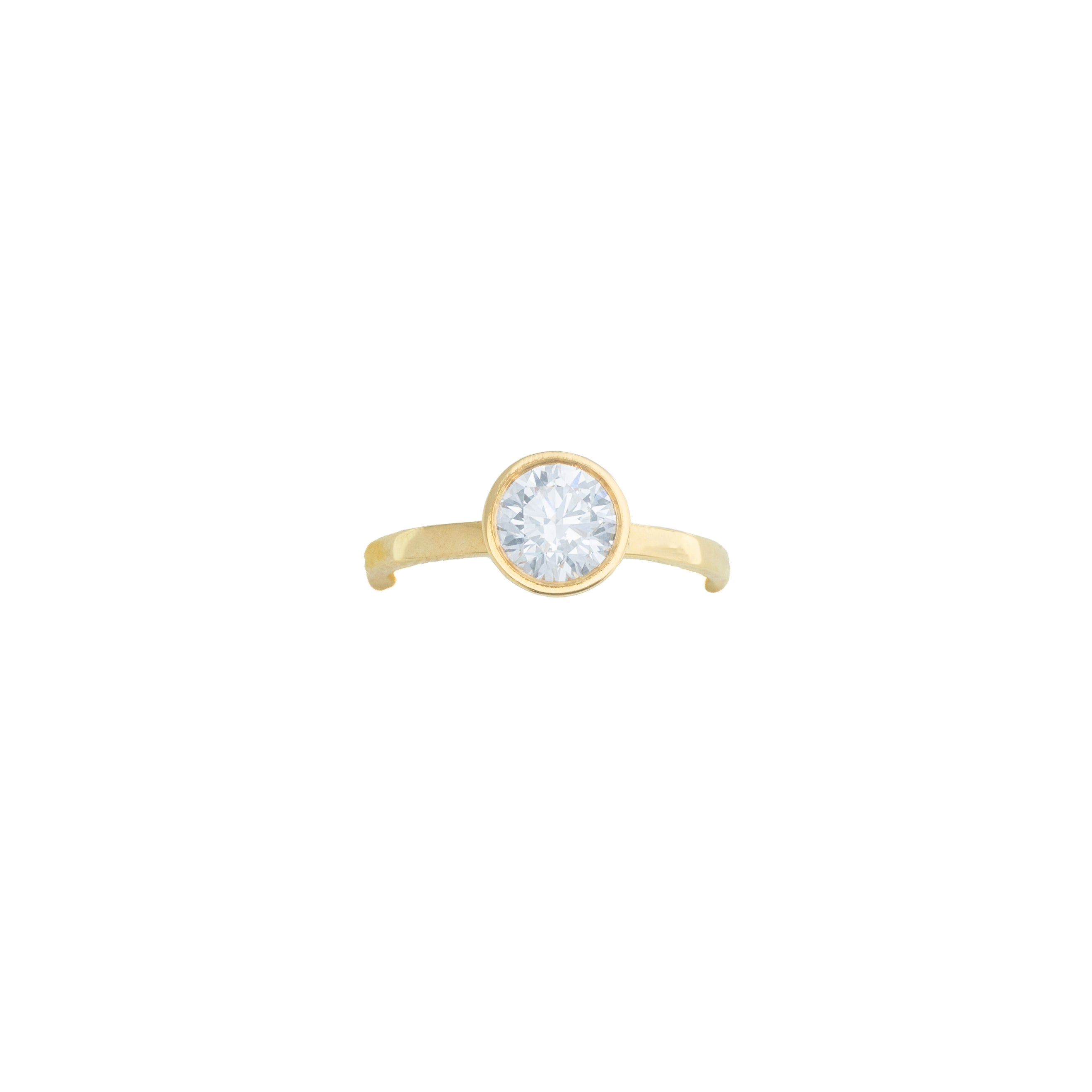 Lab Engagement Ring