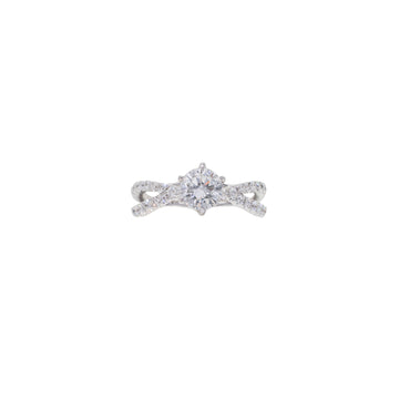 Lab Engagement Ring
