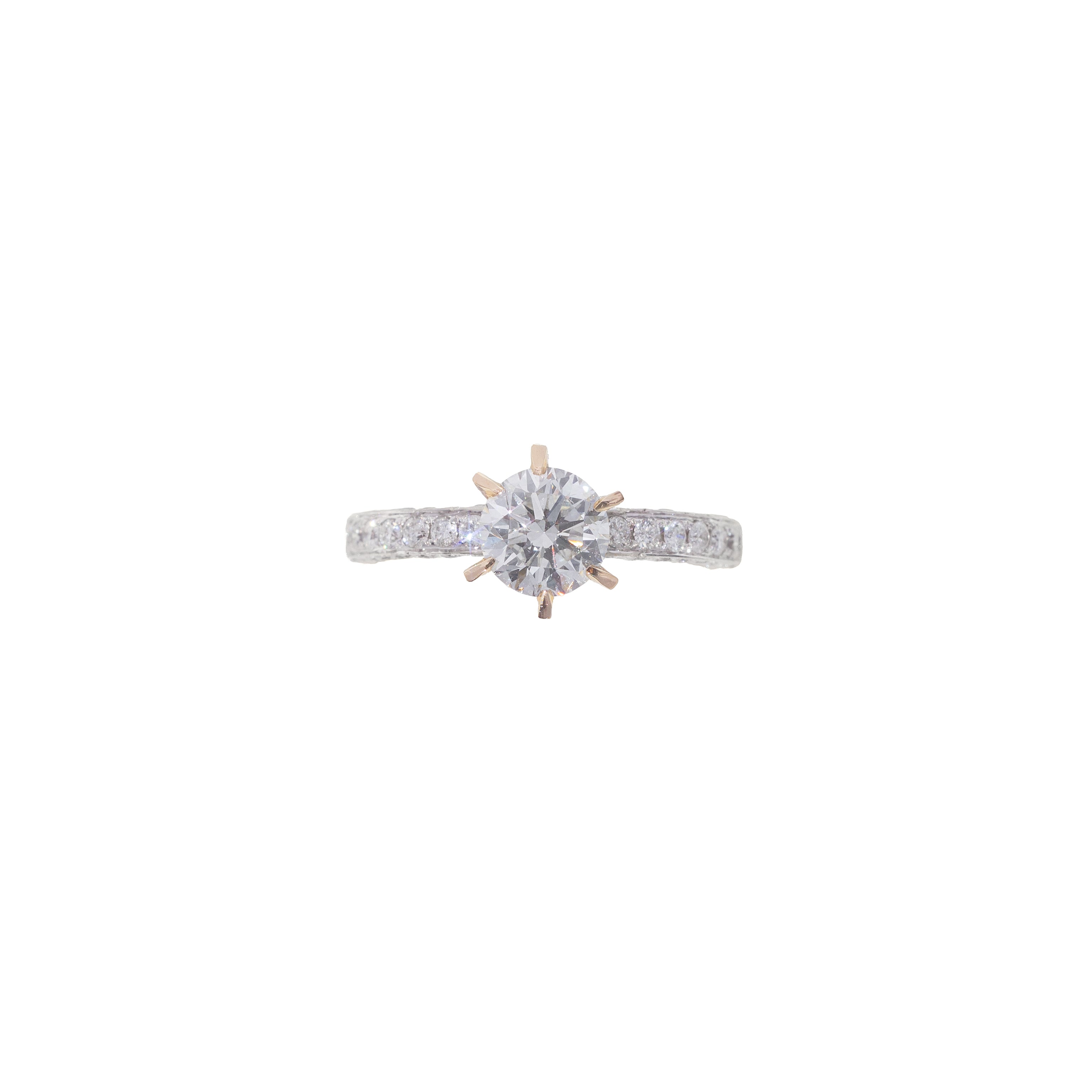 Lab Engagement Ring
