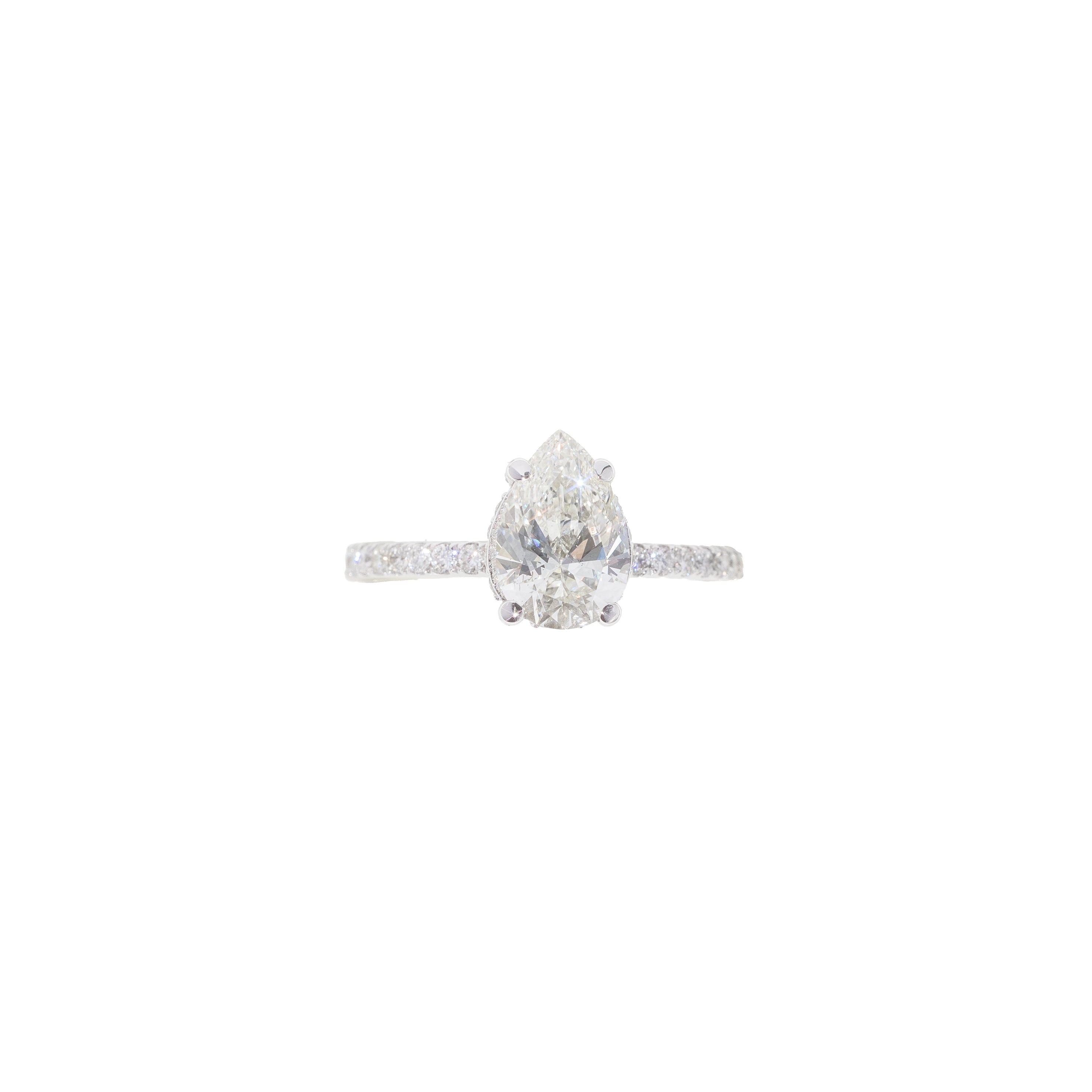 Lab Engagement Ring
