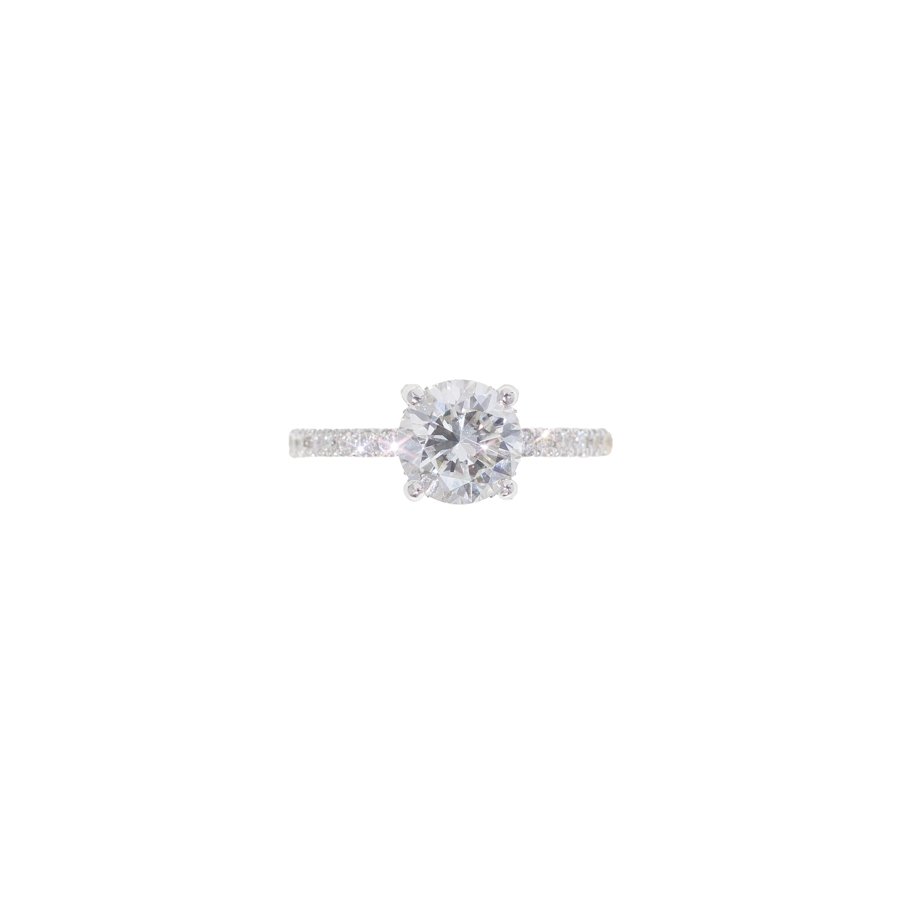 Lab Engagement Ring
