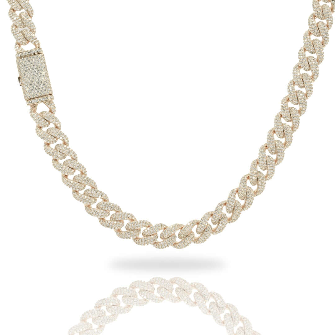Diamond Cuban Link Chain – 11mm