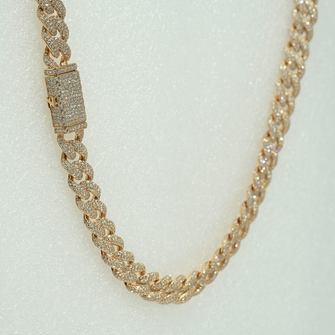 Diamond Cuban Link Chain – 11mm