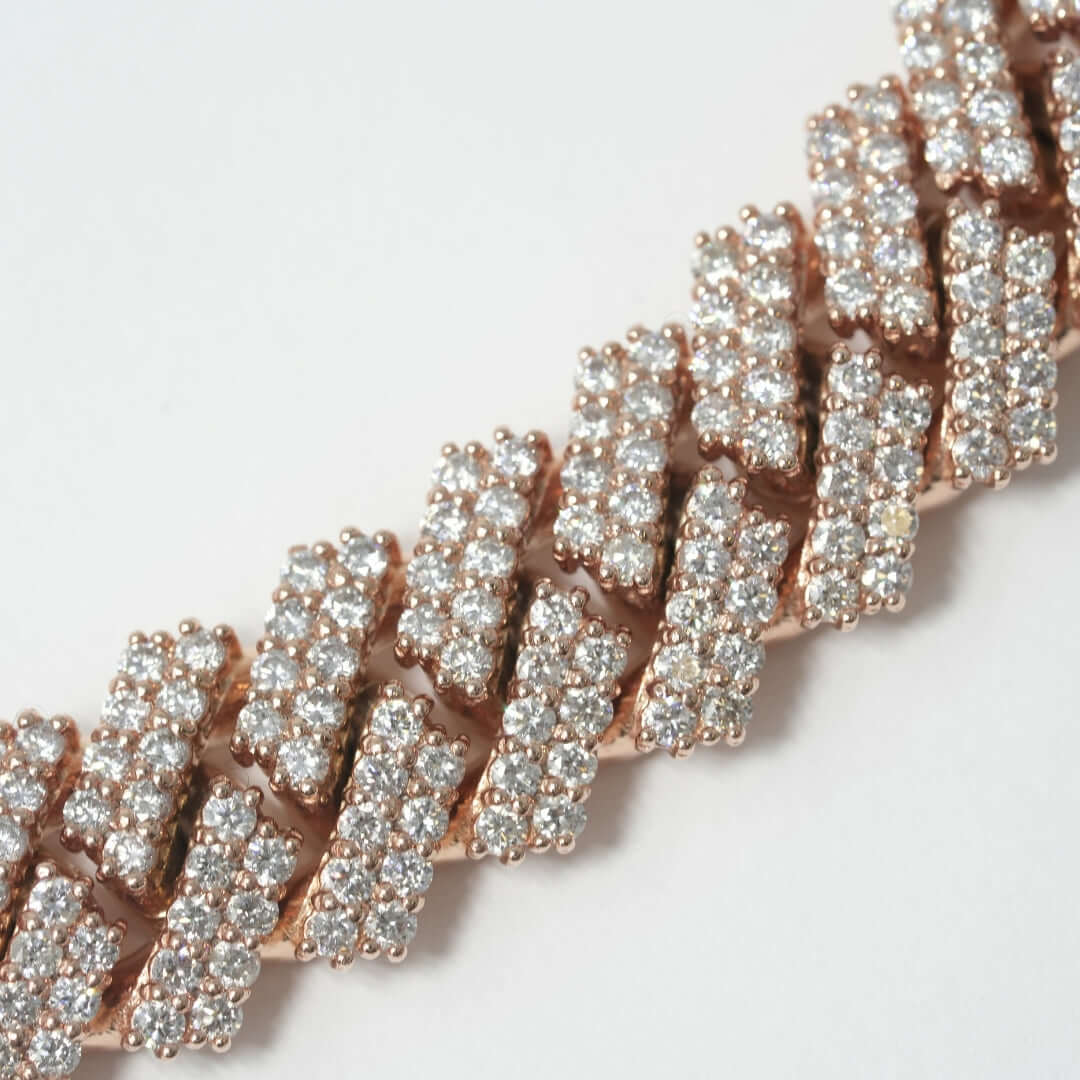 Diamond Cuban Link Chain - 15mm
