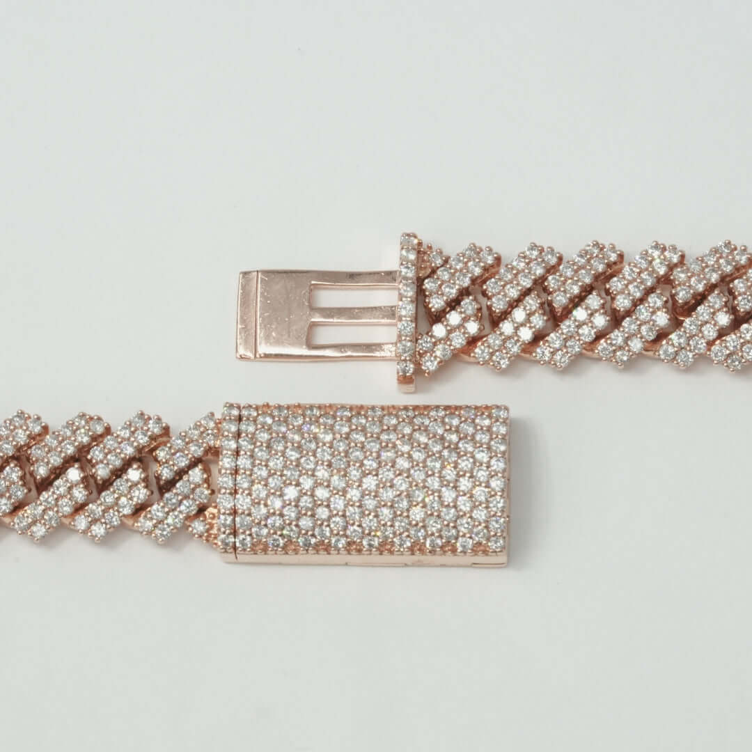 Diamond Cuban Link Chain - 15mm