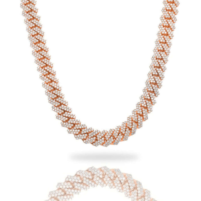 Diamond Cuban Link Chain - 15mm