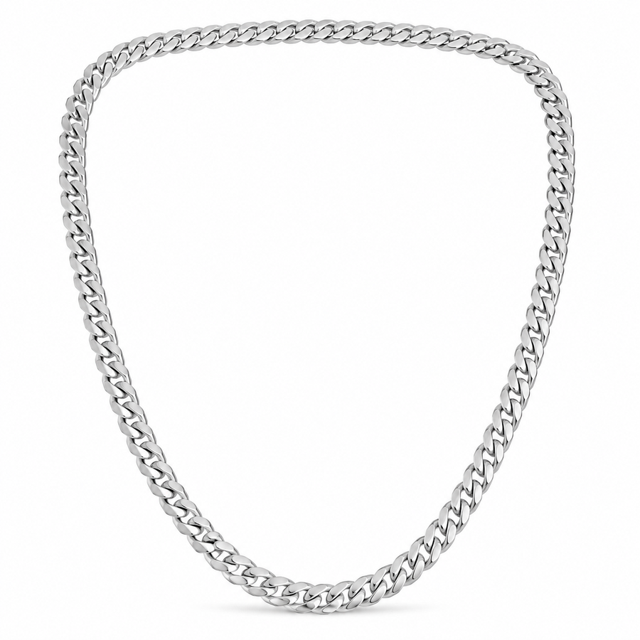 950 silver Cuban link chain, ready to ship – 1Luxury Miami