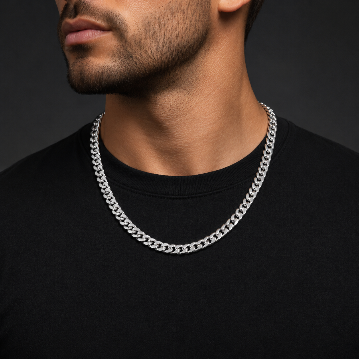1Luxury Miami 950 Silver Cuban Link Chain