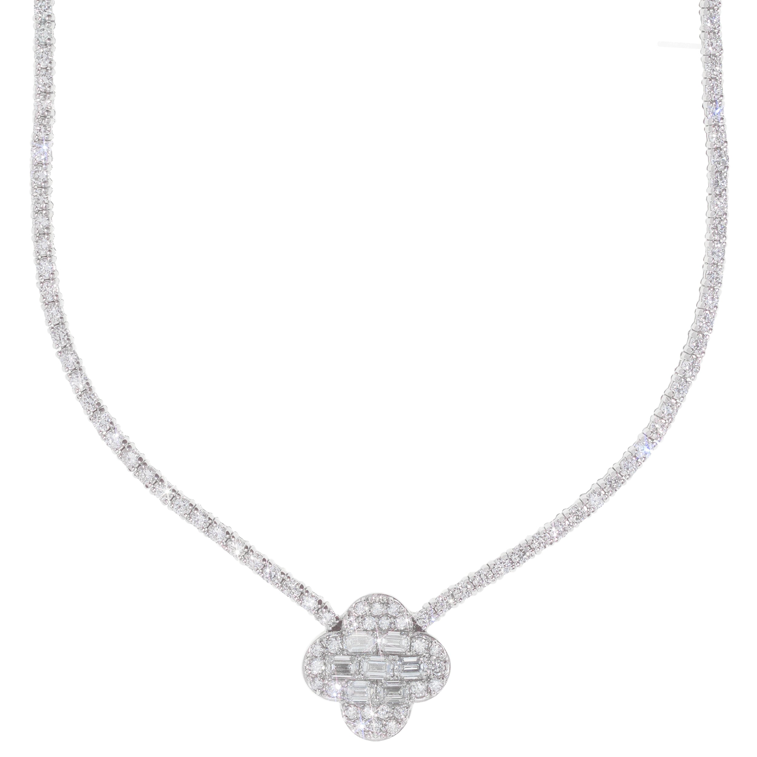 Lab Diamond Woman’s Necklace
