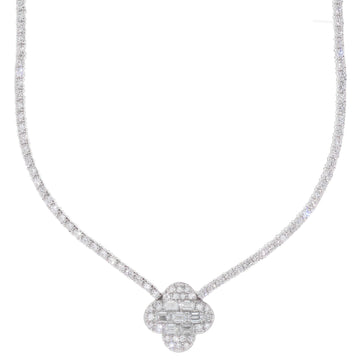 Lab Diamond Woman’s Necklace