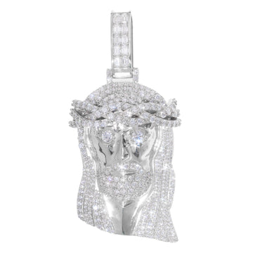 Lab Iced Out Jesus Piece