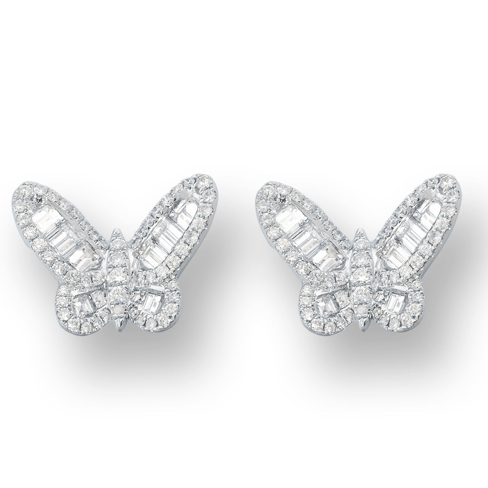 Butterfly Diamond Earrings