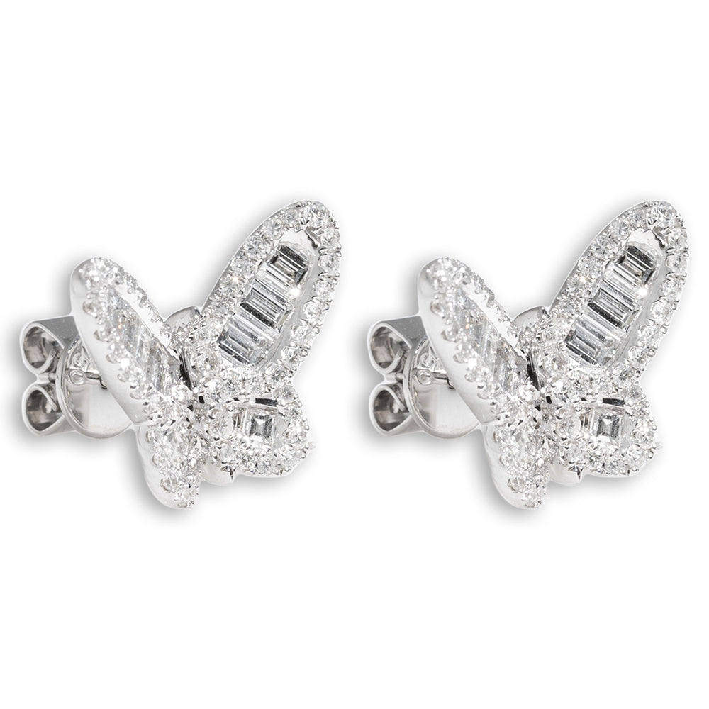 Butterfly Diamond Earrings