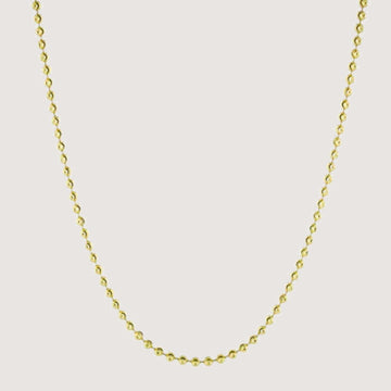 Moon Cut Bead Chain- 2mm