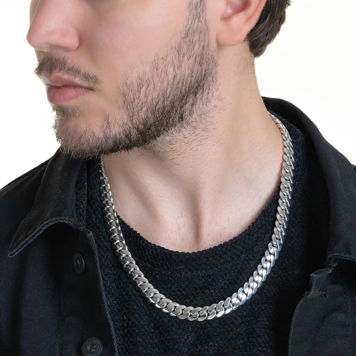 Silver Cuban Link Chain - Ready to Ship