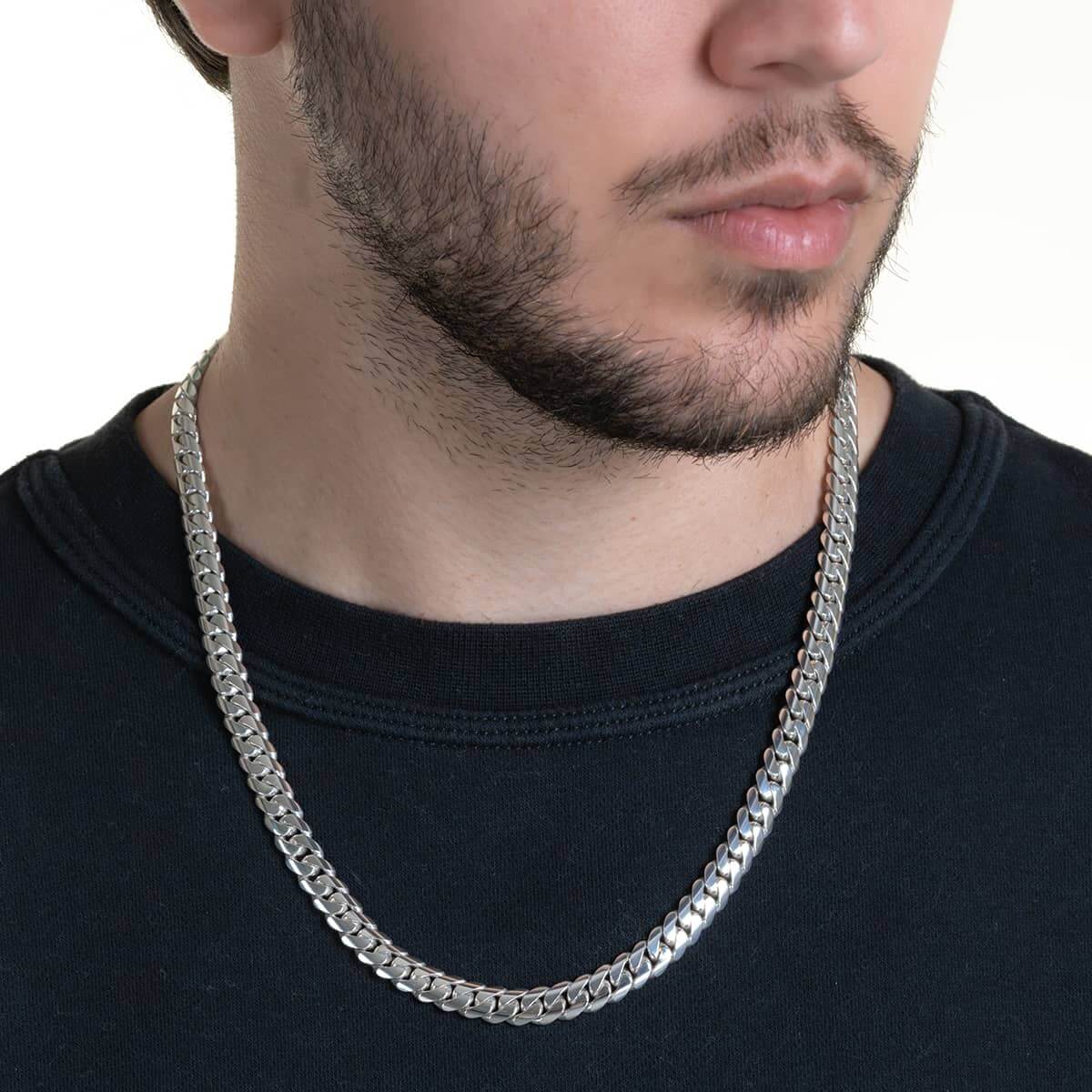 Silver Cuban Link Chain - Ready to Ship