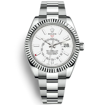 Rolex Skydweller Ref. 326934 42mm Stainless Steel White Dial in Oyster Bracelet