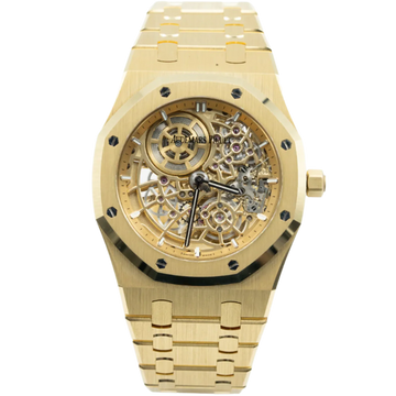 Audemars Piguet Royal Oak Ref. 16204BA.OO.1240BA.01 39MM Yellow Gold "Jumbo" Extra Thin Openworked