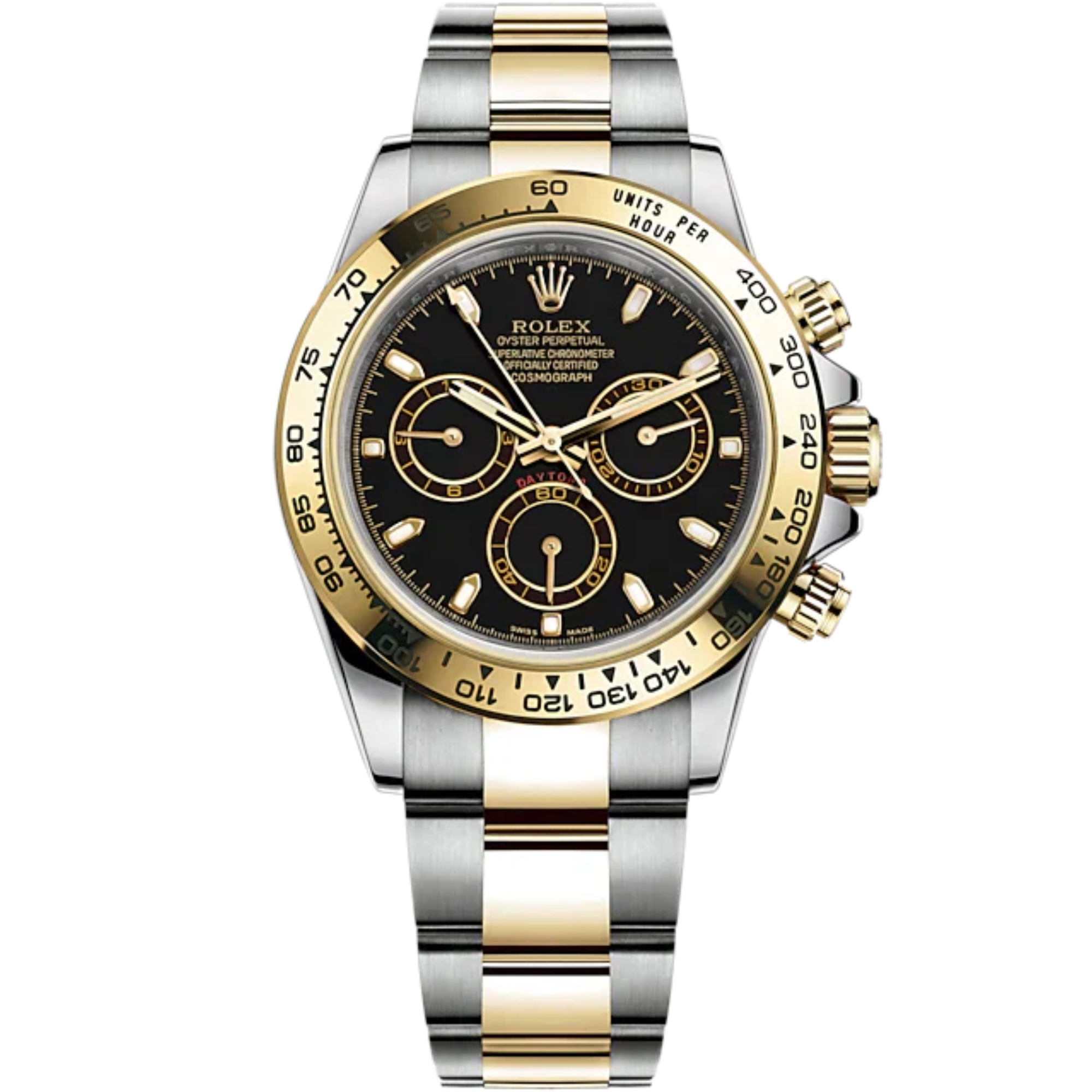 Rolex Daytona Ref. 116503 40mm Two Tone SS/YG Black Dial