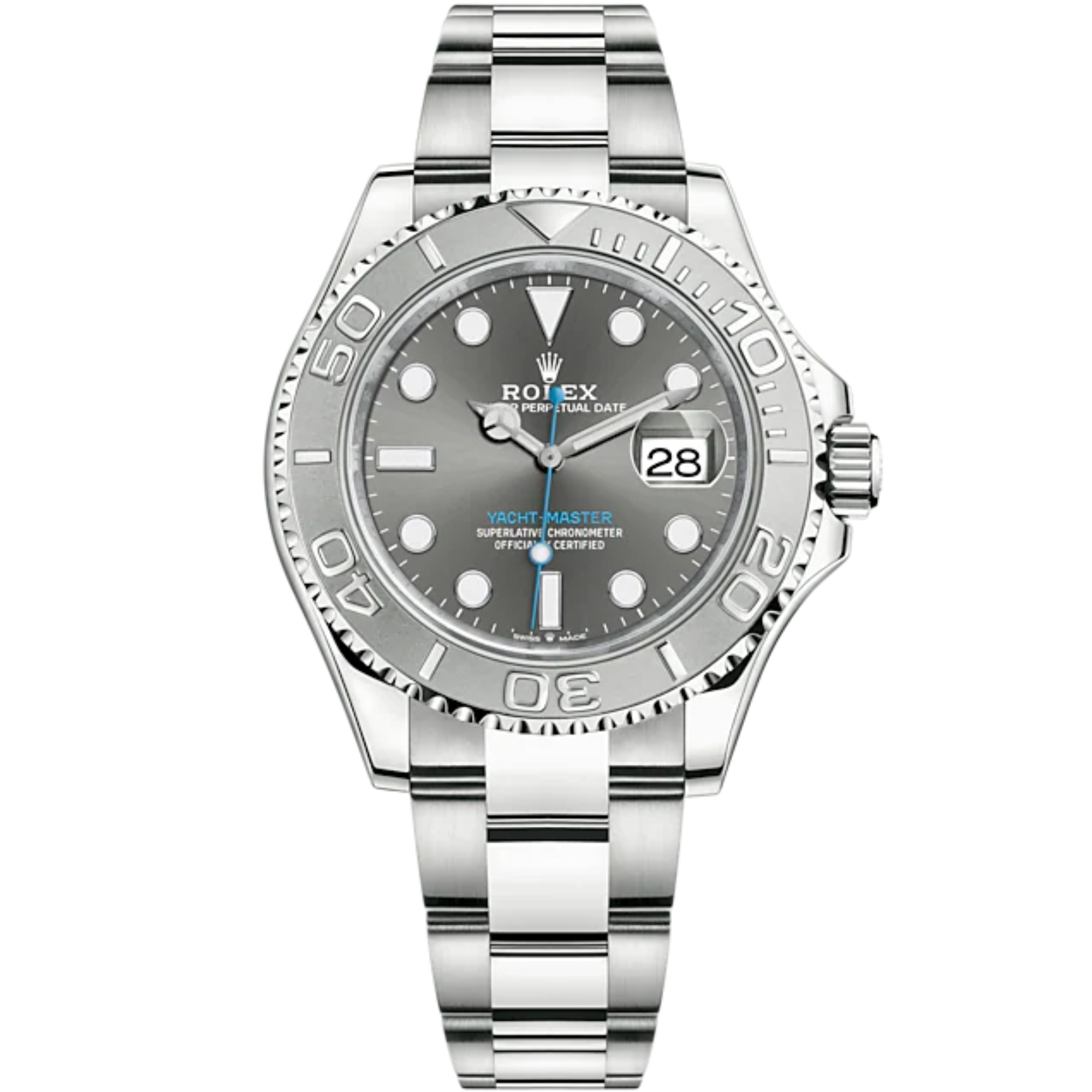 Rolex Yacht Master Ref. 126622 Stainless Steel Rhodium Dial