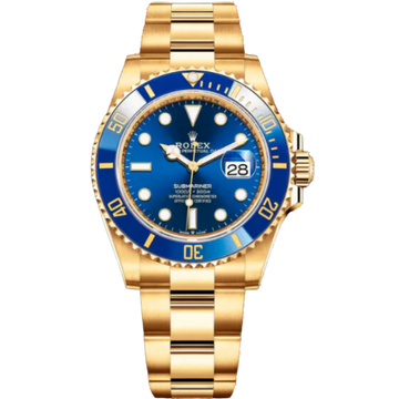 Rolex Submariner Ref. 126618LB Yellow Gold Blue Dial