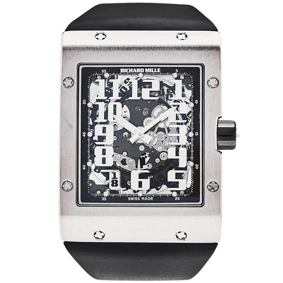 Richard Mille RM016 White Gold luxury watch at 1Luxury Miami