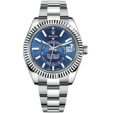 Rolex Skydweller Ref. 326934 Stainless Steel Blue Dial on Oyster