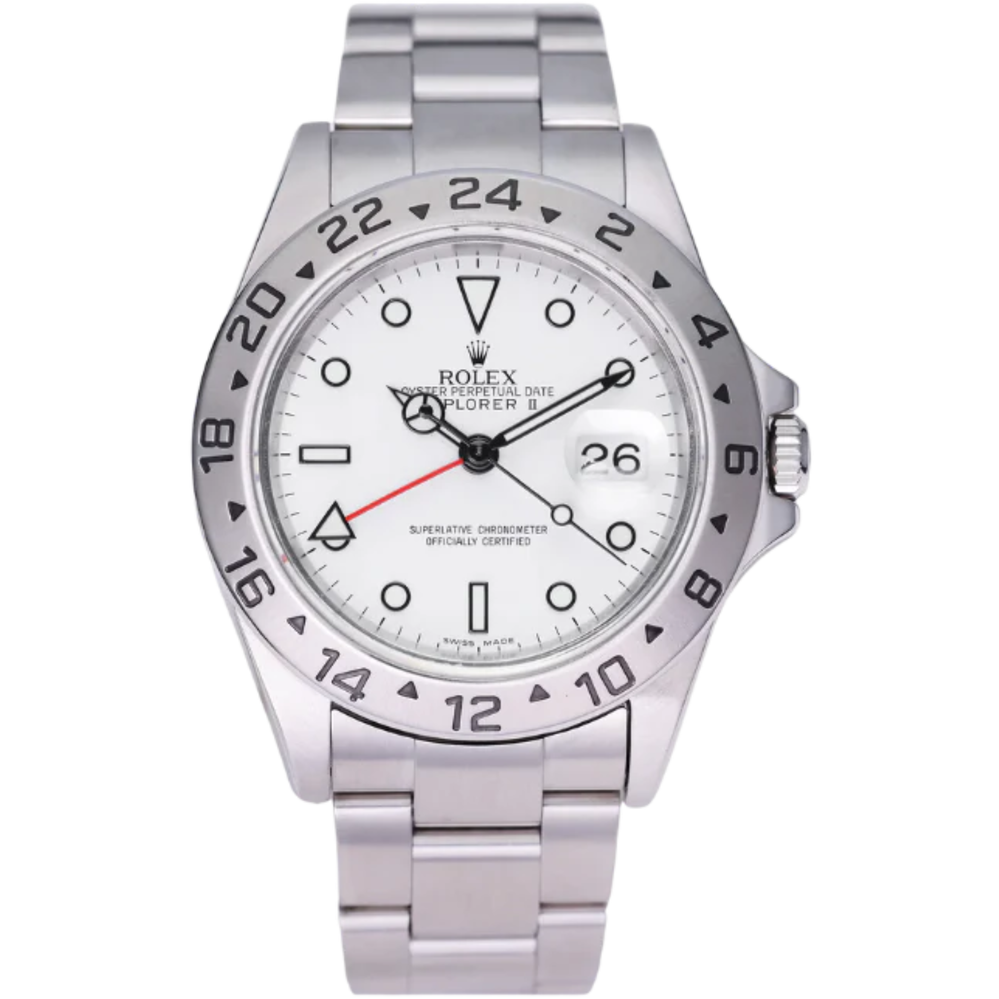 Rolex Explorer 16570 Polar White Dial