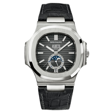 Patek Philippe Nautilus Ref. 5726A Stainless Steel on Leather
