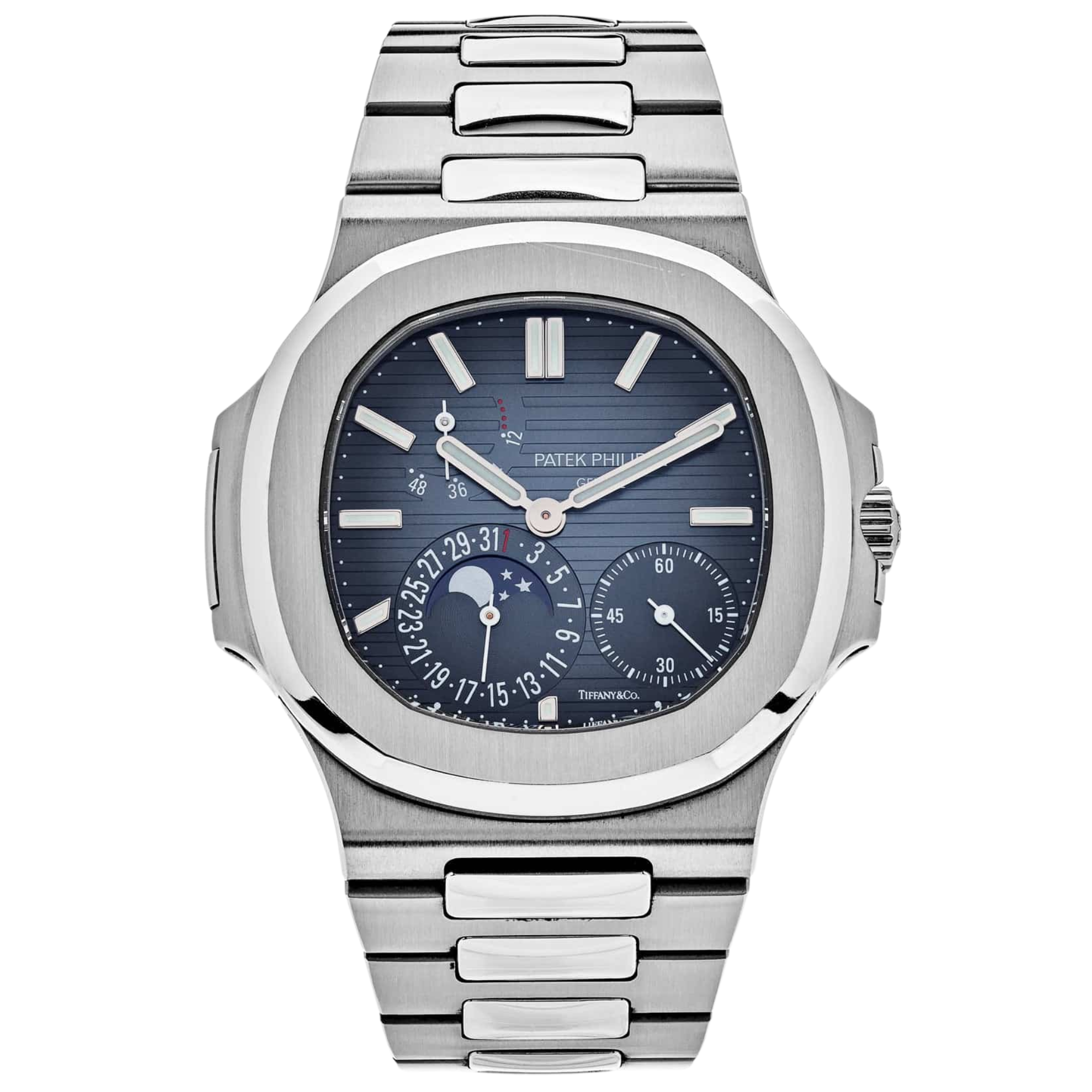Patek Philippe Nautilus Moonphase "Tiffany Stamp" Ref. 5712/1A Stainless Steel