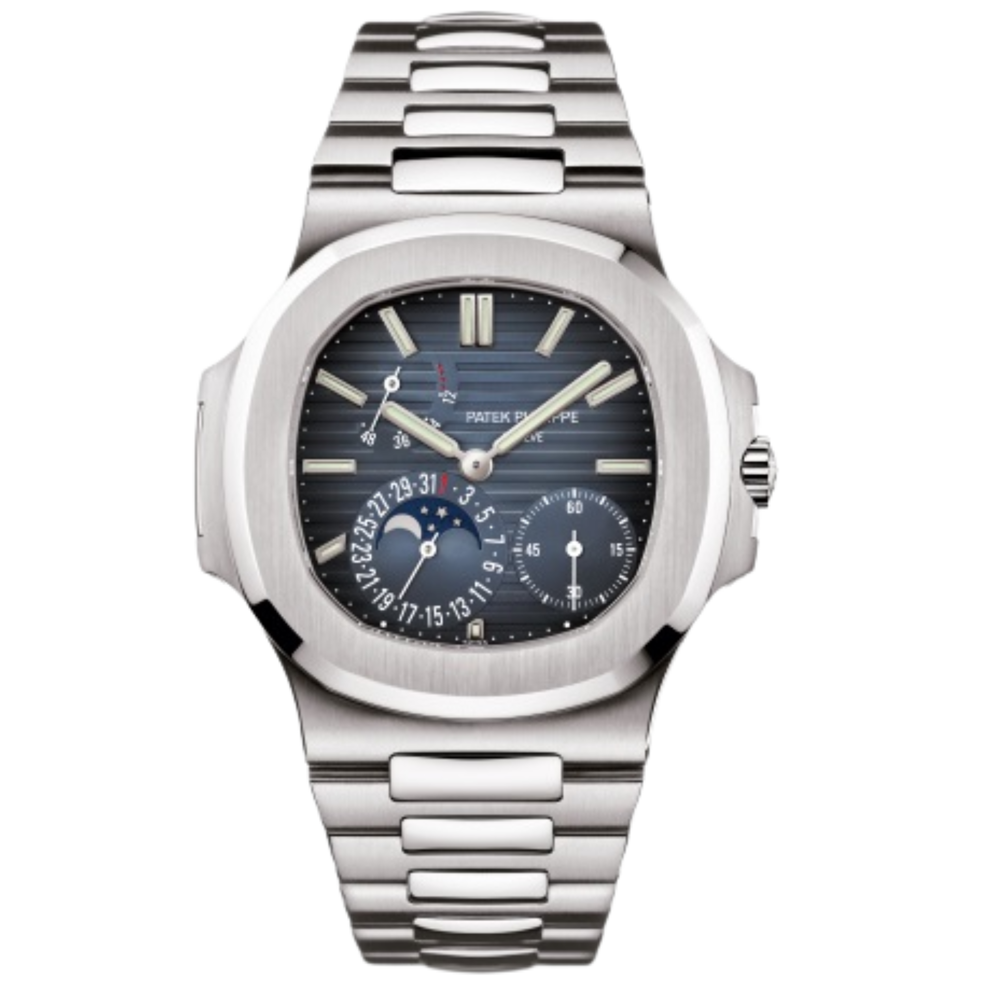 Patek Philippe Moonphase Nautilus Ref. 5712/1A Blue Dial