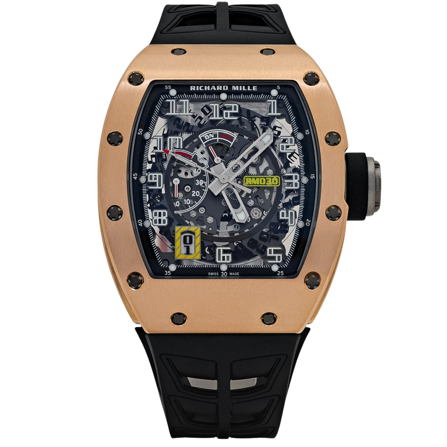 Richard Mille RM030 Rose Gold Titanium luxury watch at 1Luxury Miami