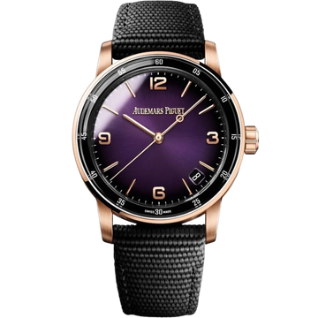 Audemars Piguet Code 11.59 Ref. 15210OR.OO.A616CR.01 41MM Rose Gold Purple Dial