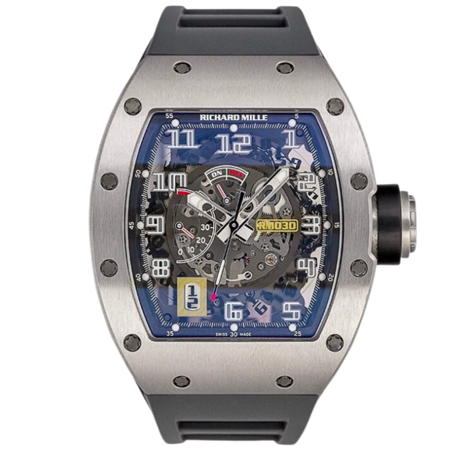 Richard Mille RM030 Titanium luxury watch at 1Luxury Miami