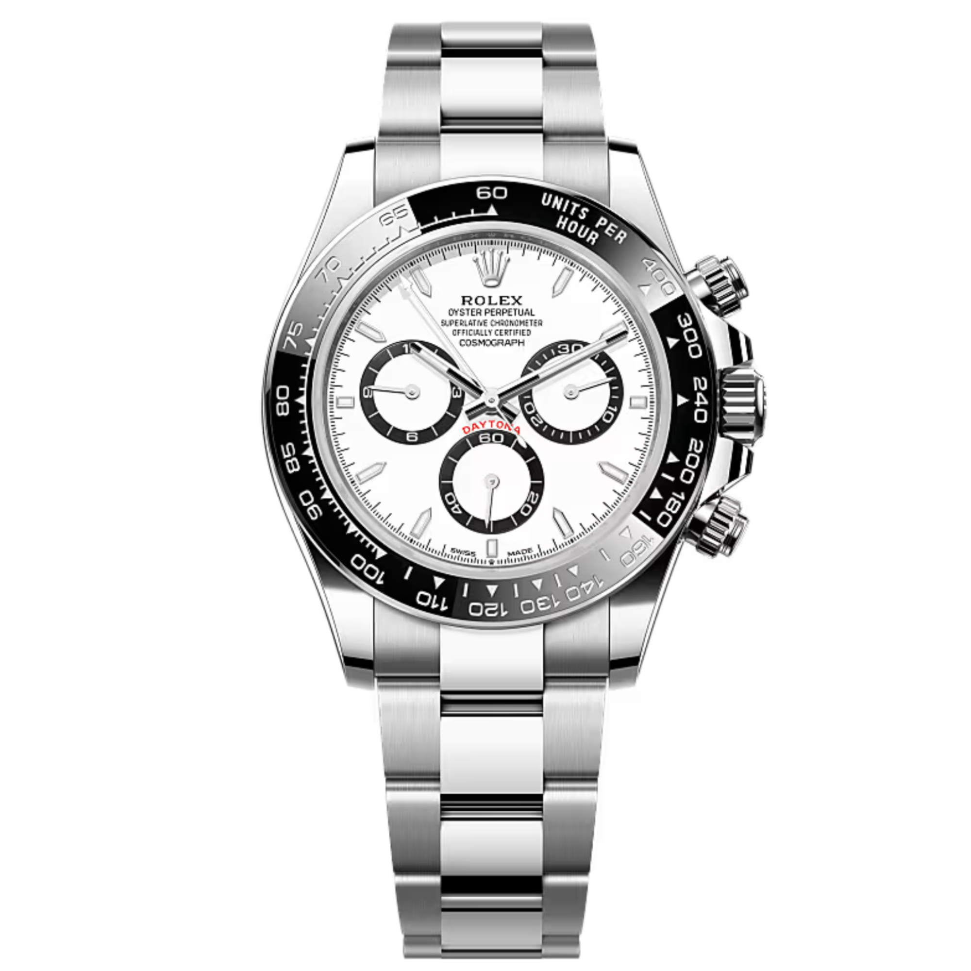 Rolex Daytona "Panda" Ref. 126500LN 40mm Oystersteel Stainless Steel White Dial
