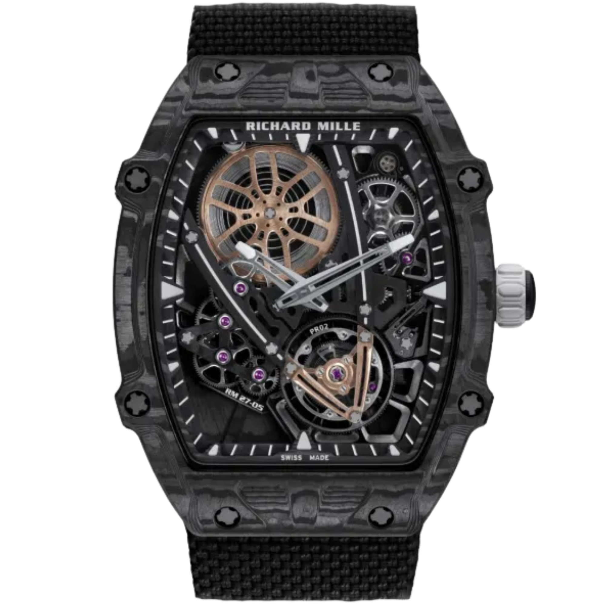 Richard Mille 	RM27-05 Black  Nadal Tourbillon