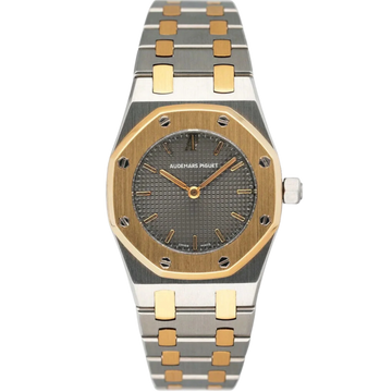 Audemars Piguet Royal Oak Ref. 6007SA 26MM Two Tone Yellow Gold/SS Slate Dial