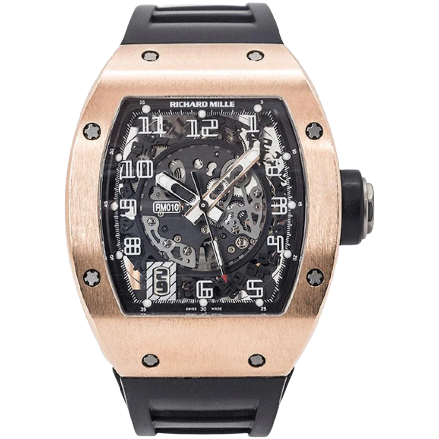 Richard Mille RM010 Rose Gold luxury watch at 1Luxury Miami