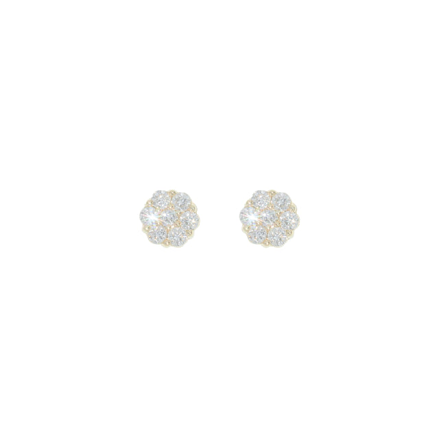 0.29 CTW Diamond Earrings in 14K Yellow Gold
